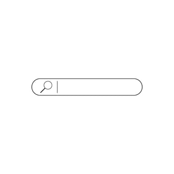Search bar icon. searching illustration. vector