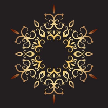 mandala art for design vintage decoration,book cover,motif,Ethnic design,logo,background vector
