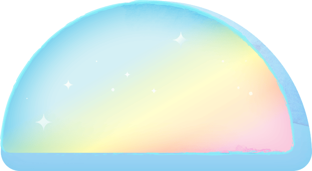 Watercolor Semicircle Shape Illustration png