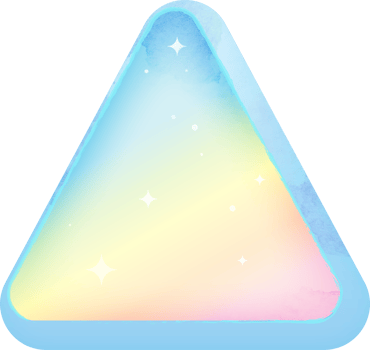 Watercolor Triangle Shape Illustration png