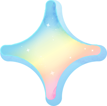 Watercolor Star Sparkle Shape Illustration png