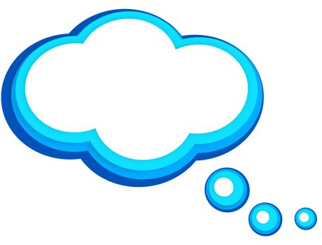 Cute Cloud Abstract, Paper Cut Illustration png