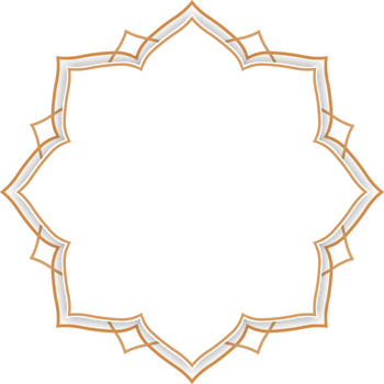 islamic frame ornament of ramadan greetings, islamic frame element ramadan kareem design transparent background file, eid al fitr element frame template design png