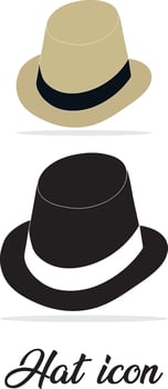 hat icon. Cap icon. llustration. vector