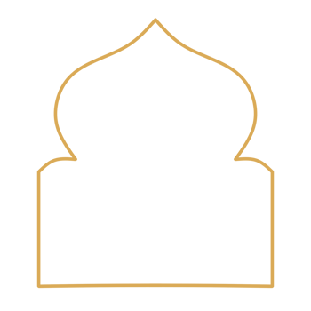 mosque line symbol on transparent background png