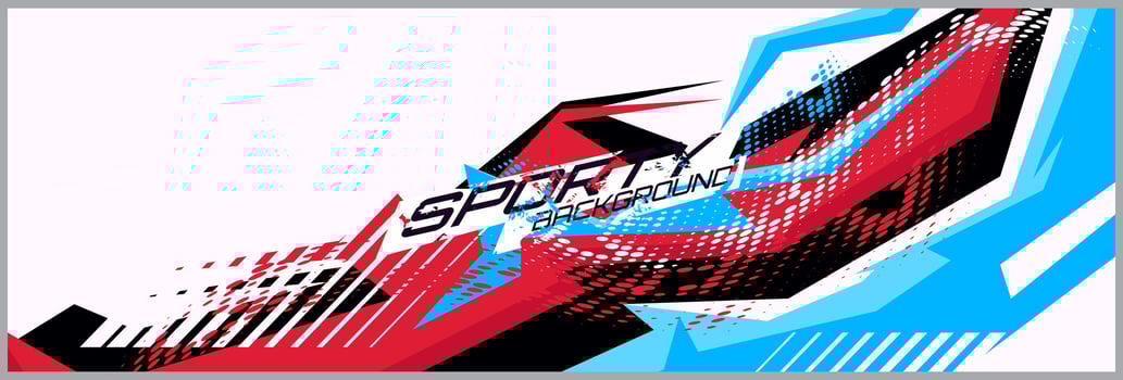 Abstract car wrap design modern racing background design for vehicle wrap, racing car, rally, etc Free . vector