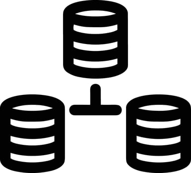 Storage data icon symbol vector