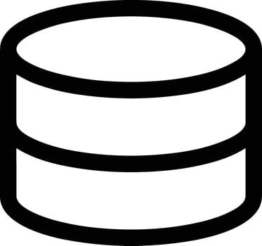 Storage data icon symbol image for database illustration vector