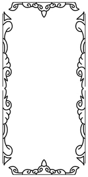 aesthetic square frames for your designs, borders, border packages vector