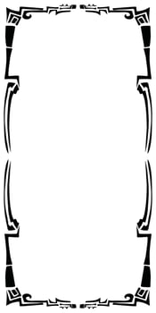 aesthetic square frames for your designs, borders, border packages vector
