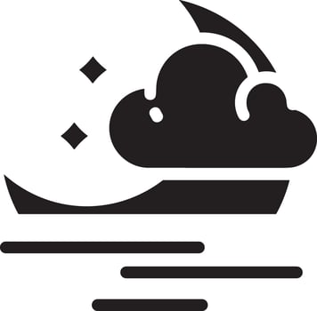 Cloud icon symbol image. Illustration of the hosting storage design vector