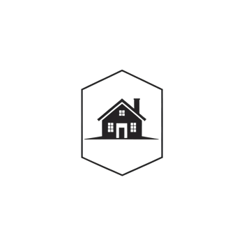 Collection of Simple House Logo Designs Isolated png
