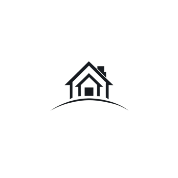 Collection of Simple House Logo Designs Isolated png