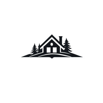 Collection of Simple House Logo Designs Isolated png