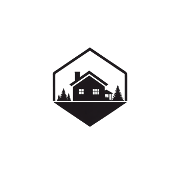 Collection of Simple House Logo Designs Isolated png