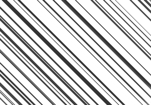 Black and white striped abstract background overlay. Motion effect. Graphic illustration with transparent background. png