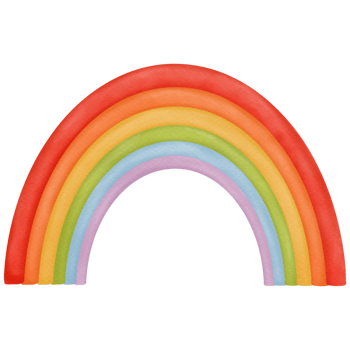 Pride month watercolor clip art png