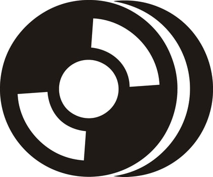 Storage data icon symbol image for database illustration vector