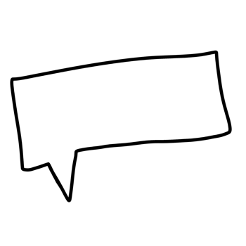bubble text frame text transparent template design, comment icon element black hand draw design png