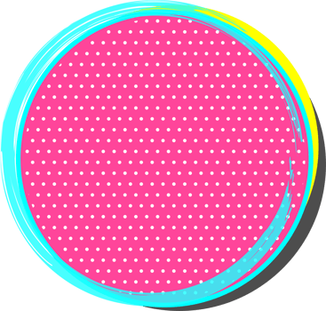 Trendy retro Memphis style comic zigzag shape 80s-90s png