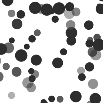 Realistic circle element bokeh effect transparent background png