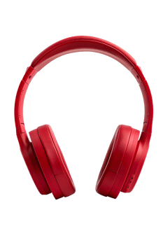 Red Headphones Isolated On Transparent Background png