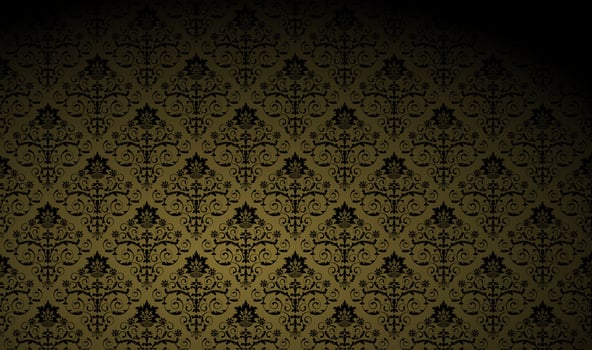 luxury dark gold decorative elegant background vector