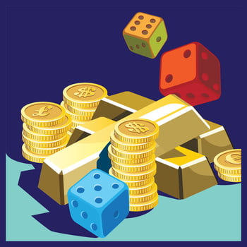Casinos and gambling vector