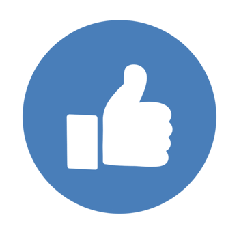 Like Icon button illustration png