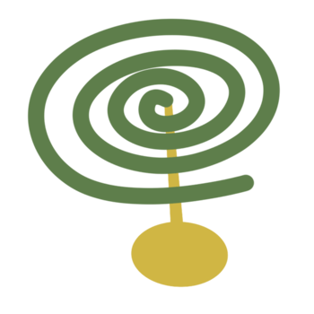Mosquito coil illustration png