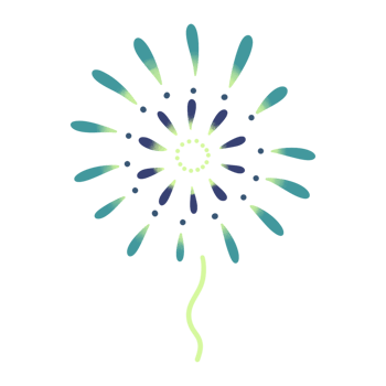 Fireworks illustration party png