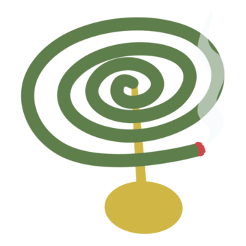 Burning Mosquito coil png