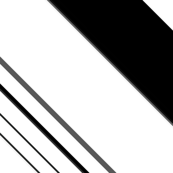 Black and white striped abstract background overlay. Motion effect. Graphic illustration with transparent background. png