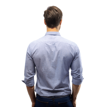 Rear View of a Young Man Standing With Hands in Pockets, Studio Setting With Transparent Background png