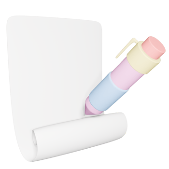 3D Pen and Paper png