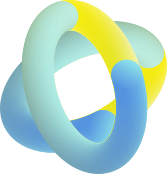 3D Ring Geometric shape png