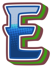 Cartoon Game Alphabet Letter and Number png