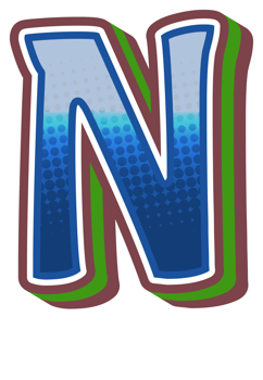 Cartoon Game Alphabet Letter and Number png