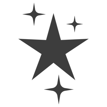 Star and twinkle icon. black starburst design and sparkle symbol. png