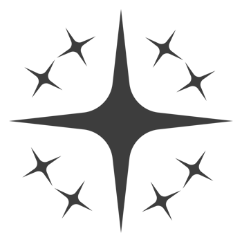 Star and twinkle icon. black starburst design and sparkle symbol. png