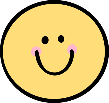 Retro groovy smiling emoji face cartoon doodle png