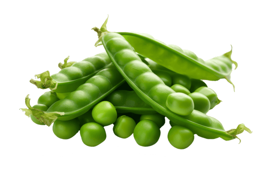 green peas isolated on transparent background png