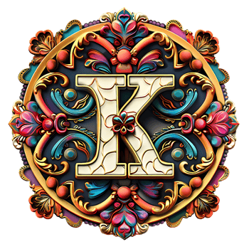 Boho Celestial Theme Alphabet Design png