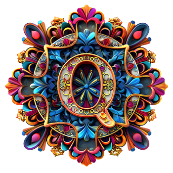 Boho Celestial Theme Alphabet Design png