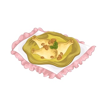 Illustration of opor vector