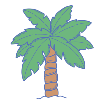 Summer holiday on the beach png