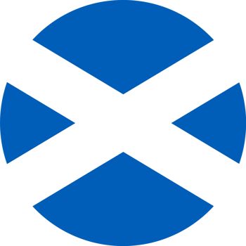 Scotland flag button png