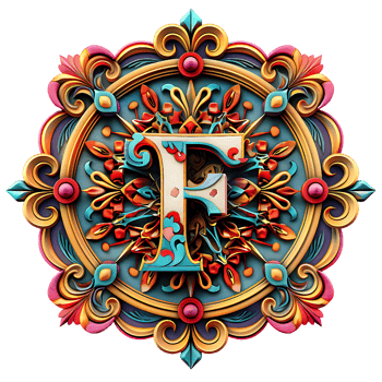 Boho Celestial Theme Alphabet Design png