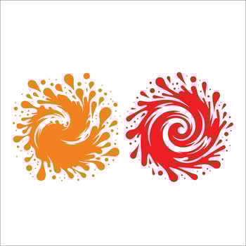water splash logo template, water splash logo element, splash logo vector