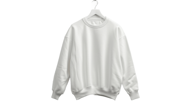 Sweatshirt Showcase on the transparent background, Format png